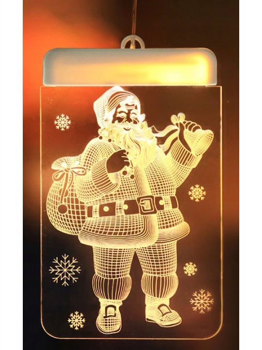 Verk Group Dreidimensionale Dekoration Fenster Weihnachtsaufkleber Weihnachtslichter 5907451338292