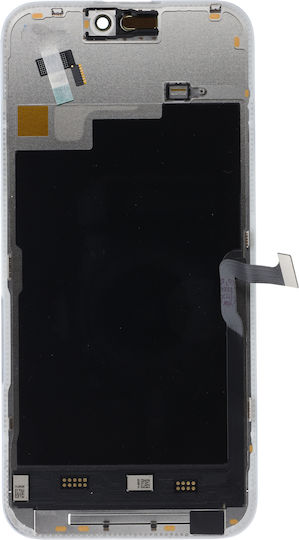 O ecran OLED Soft cu Mecanism Tactil și Cadru pentru iPhone 15 Pro Max (Negru)