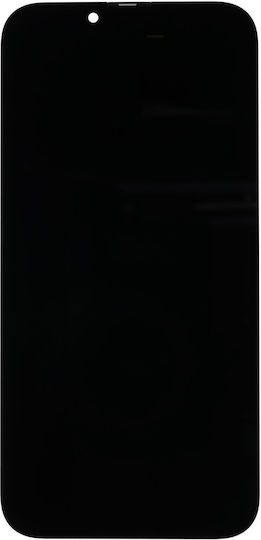 Screen OLED Soft with Touch Mechanism and Frame for iPhone 13 Pro (Black)