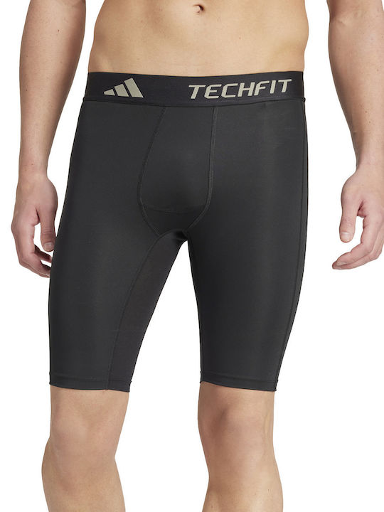 adidas Techfit Ανδρικό Ισοθερμικό Σορτς Compression Μαύρο
