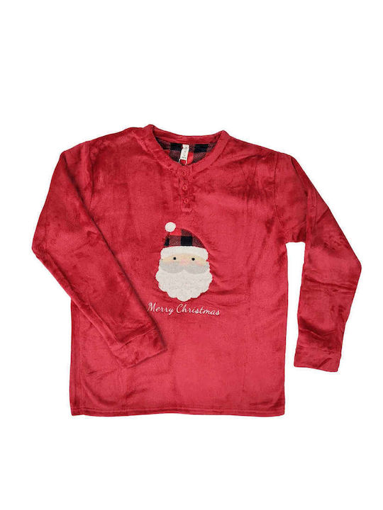 Lovelx Homewear Χειμερινό Γυναικείο Σετ Πιτζάμας Κόκκινο Lovelx Homewear Χειμερινό Γυναικείο Σετ Πιτζάμας Κόκκινο
