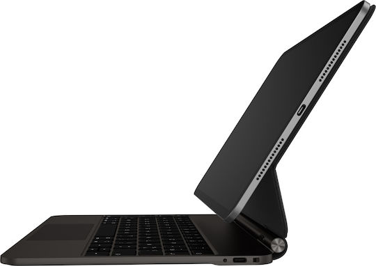 Uniq Venno Pro Flip Cover με Πληκτρολόγιο στα International English Μαύρη (iPad 2025 11")