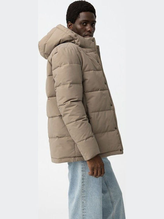 Μπουφάν Puffer Μπεζ