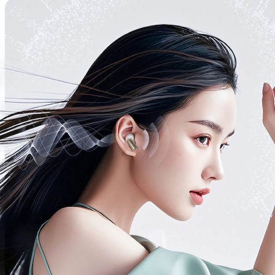 Dudao U8 Pro In-ear Bluetooth Handsfree Ακουστικά με Θήκη Φόρτισης Λευκά