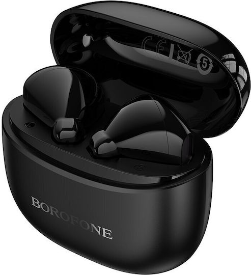 Borofone BW88 In-ear Bluetooth Handsfree Earphones with Charging Case Black