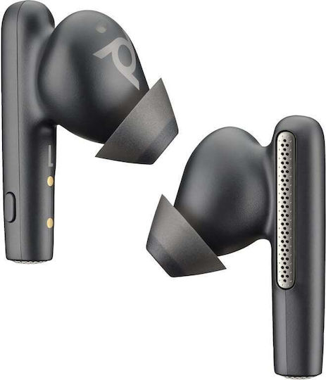 HP Poly Voyager Free 60 UC M Carbon Black Earbuds +BT700 USB-C Adapter +Basic Charge Case Bluetooth Handsfree Earphones with Charging Case Black