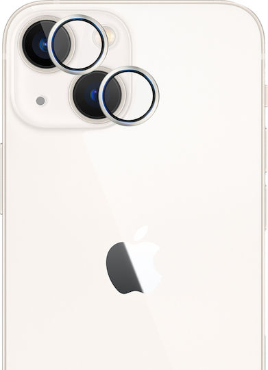 3MK Lens Προστασία Κάμερας Tempered Glass Ασημί για το iPhone 13 Mini, iPhone 13