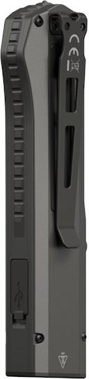 NiteCore Rechargeable LED Flashlight with Maximum Brightness 1500lm EDC17