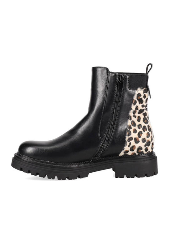 Stiefeletten Damen Schwarz
