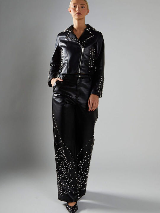 Women's Lifestyle Jacket for Winter Black