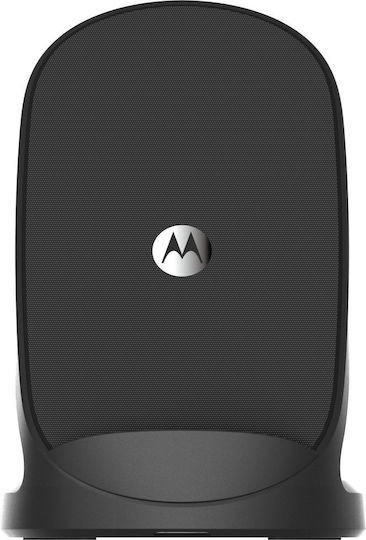 Motorola Ασύρματος Φορτιστής (Qi Pad) και Καλώδιο USB-C 15W Power Delivery Λευκός (TurboPower)