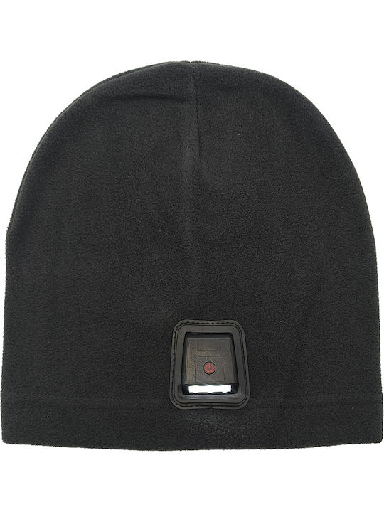 Beanie Unisex Fleece Beanie Knitted in Gray color