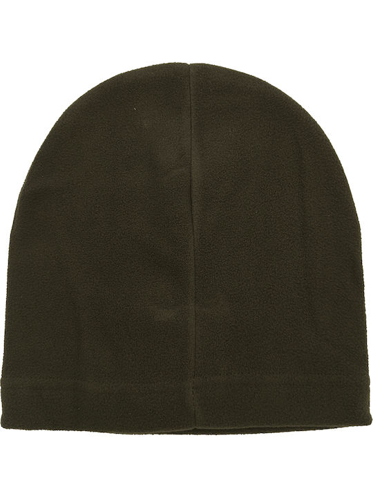 Beanie Unisex Fleece Beanie Knitted in Green color