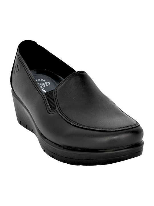 Damen Mokassins in Schwarz Farbe