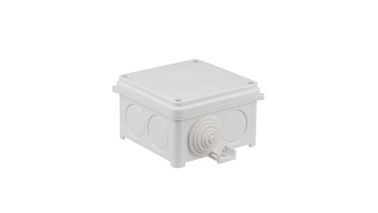 Simet Πλαστικό Κουτί Κατασκευών 83x83x53mm Λευκό (35110206)