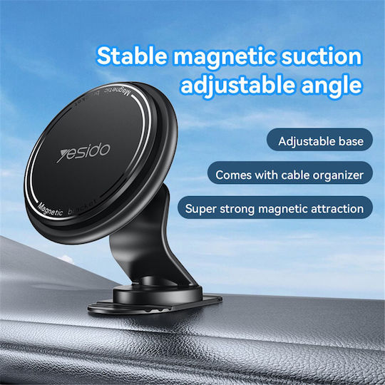 Yesido Car Mobile Mount with Magnet Black