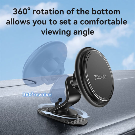 Yesido Car Mobile Mount with Magnet Black