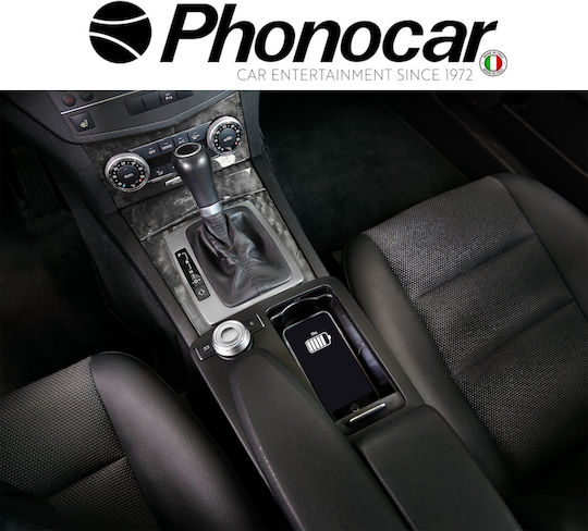 Phonocar Car Mobile Mount with Anti-Slip Surface Black