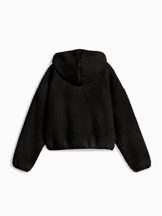Women's Sweatshirt with Hood Black