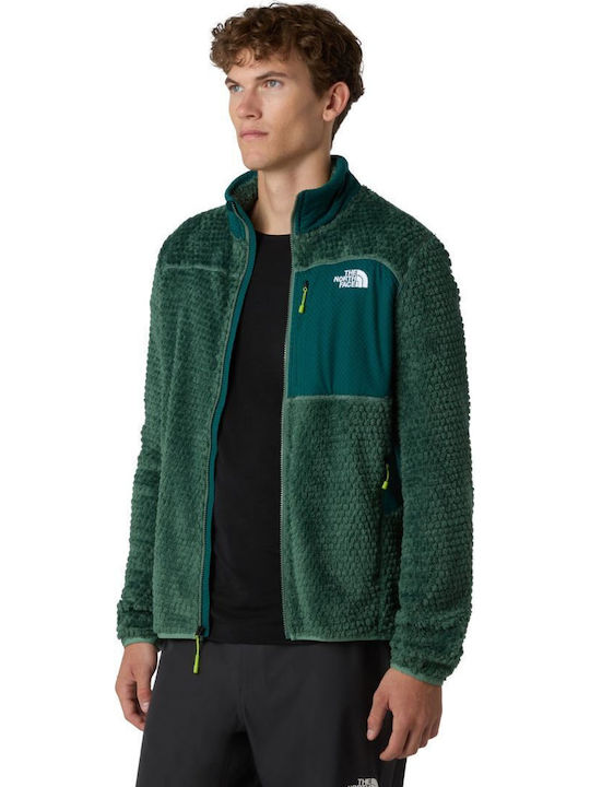Men's Fleece Cardigan Anthracite Grey