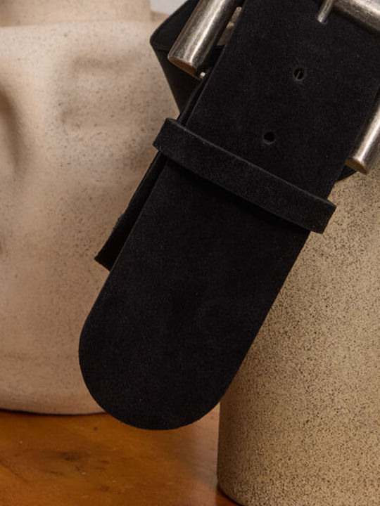 Leather Women's Belt Black