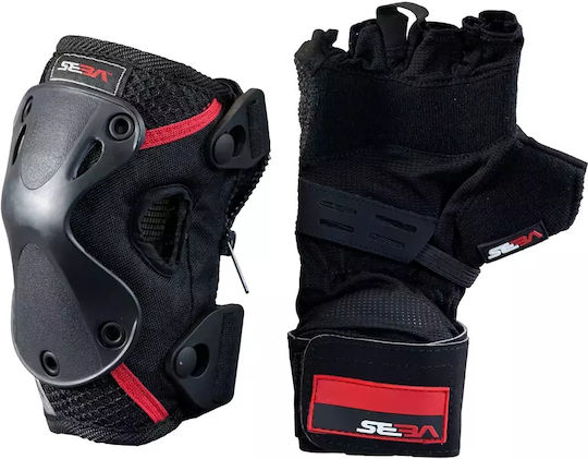 Seba Protective Pack X2 Glove & Knee Zip