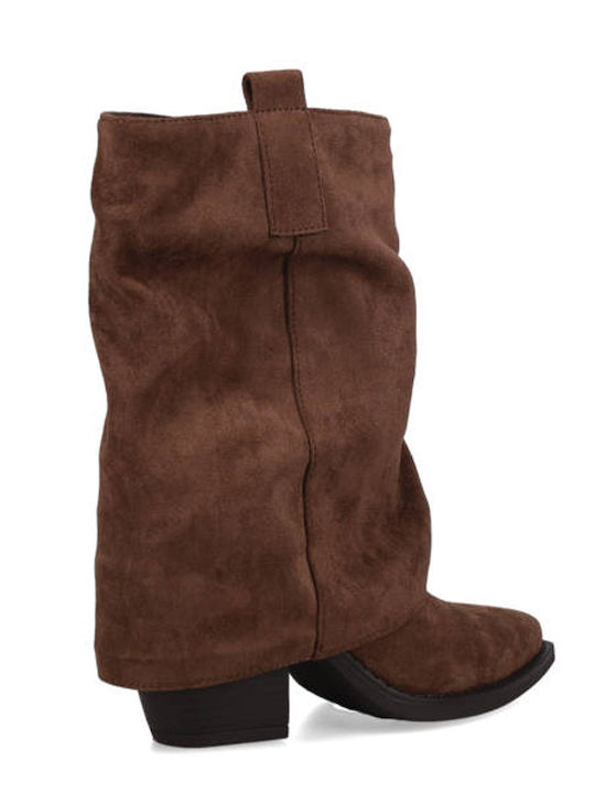 Damenstiefel Braun