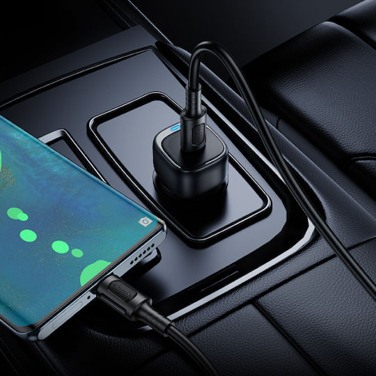 Borofone Car Charger 20W Fast Charging With One Port 1xUSB Black Colour