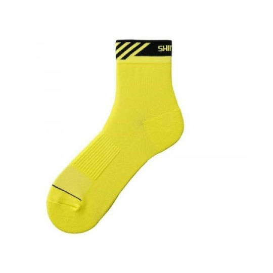 Καλτσες Ποδηλ Shimano Breakaway Mid Lime Yellow