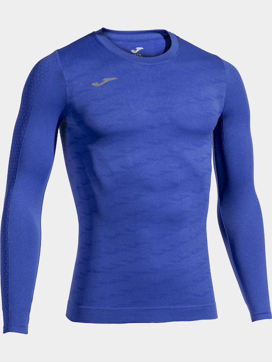 Joma Brama Classic Herren Thermo Langarmshirt Blau