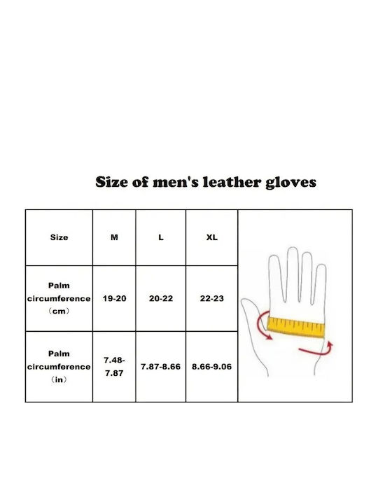 Schwarz Leder Handschuhe