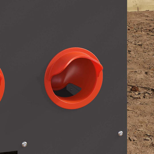 vidaXL Feeder for Chickens and Poultry with Capacity 14.4kg 60.5x29x51cm.