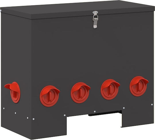 vidaXL Feeder for Chickens and Poultry with Capacity 14.4kg 60.5x29x51cm.