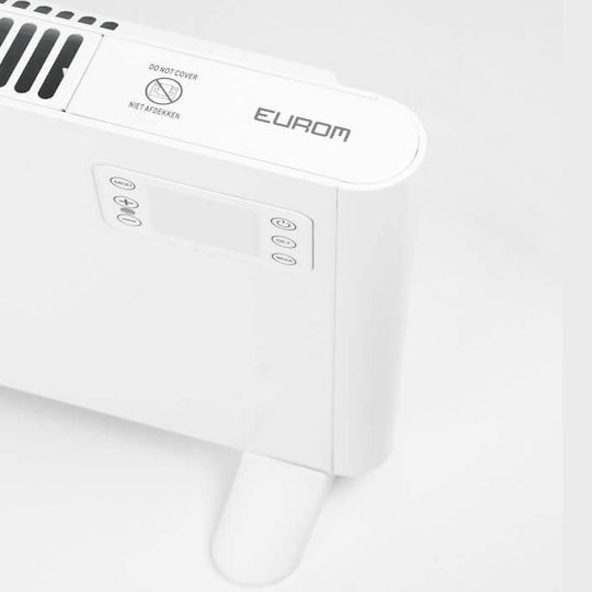 Eurom Вентилаторен нагревател Стая За под Бял 1000W