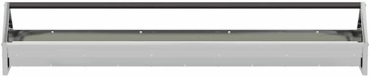 vidaXL Metal Bird Feeder with 5kg Capacity 108x20.5x20cm