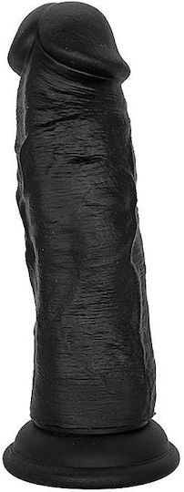 Stallion Midi Thick Ρεαλιστικό Dildo με Βεντούζα Μαύρο SMD-NSMT-17BK