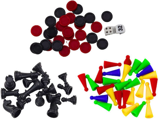 Lean Toys Piese din Lemn pentru Table 4.5cm