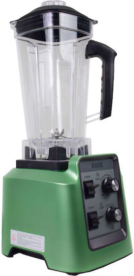 Karni KB-S020 Commercial Blender 2kW Emgreen with Jug Capacity 2lt 18x21x51cm