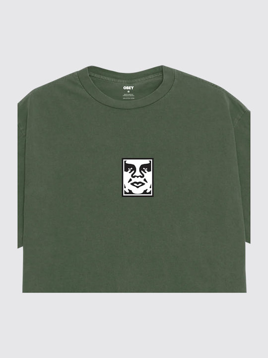 T-shirt Pigment Bronze Green
