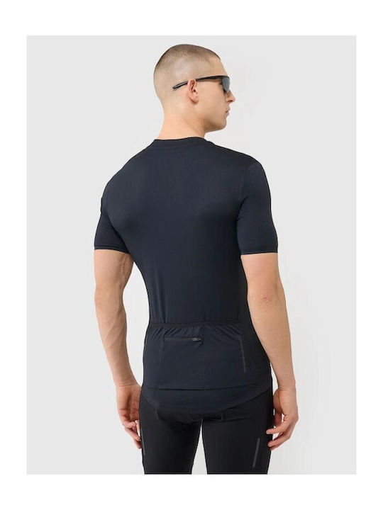 4F Cycling Men's Short Sleeve Road Bike Jersey Black