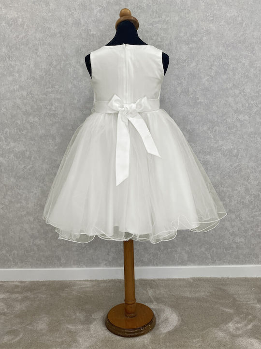 Children's Dress Tulle Ivory Coast
