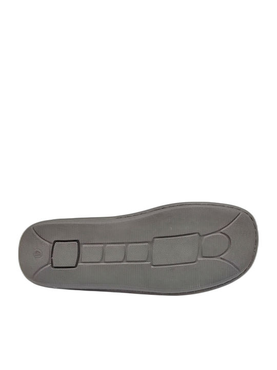 Men's Leather Slippers Blue