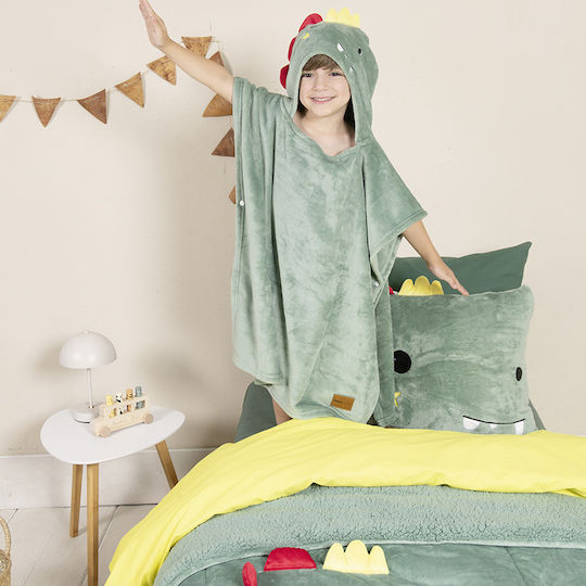 Nima Kids Duvet Cover Single Green 160x220cm Nima Kids Duvet Cover Single Green 160x220cm