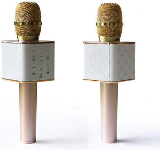 Microfon Karaoke Wireless Auriu 104639