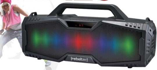 Rebeltec Soundbox 420 Ηχείο Bluetooth 30W με Ραδιόφωνο και Διάρκεια Μπαταρίας έως 12 ώρες Μαύρο