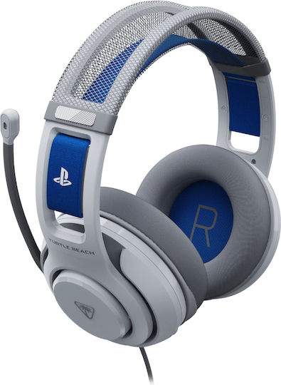 Turtle Beach Atlas 200 Over Ear Gaming Headset με σύνδεση 3.5mm Λευκό for PC / PS5