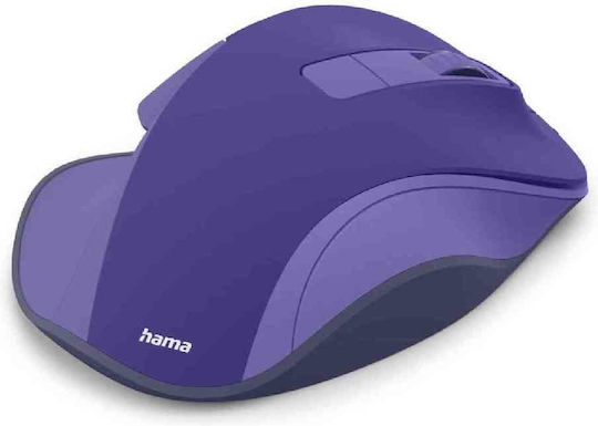 HAMA WM-500 Kabellos Ergonomisch Maus Lila