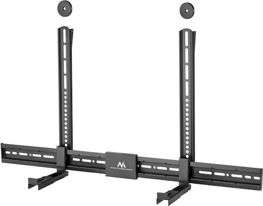Maclean Energy Wall Mounted Speaker Stand (1 Piece) in Black Color