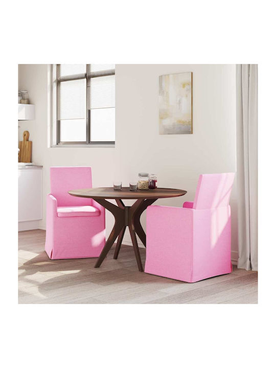 Scaune Sala de mese Roz 2buc 57x67x95buc