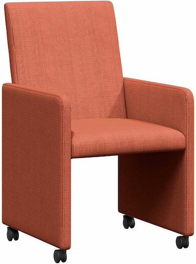 Stühle Speisesaal Red Orange 2Stück 57x66x94cm